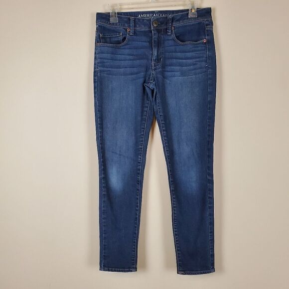 American Eagle Super Skinny Jeans Size 6 - Picture 1 of 7